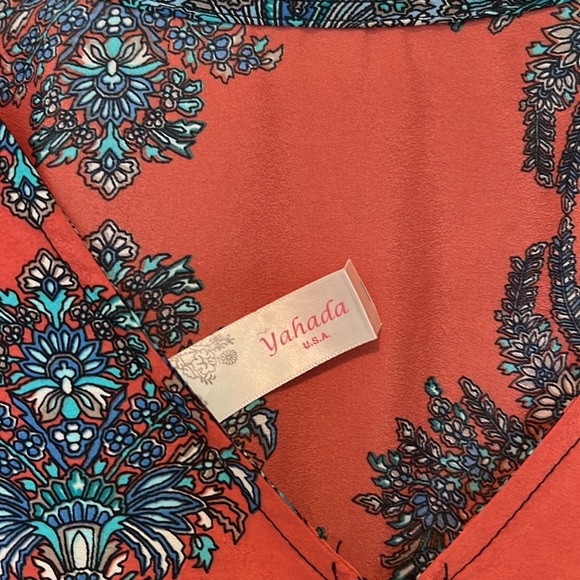 Boho Short V-back Dress - Picture 4 of 4